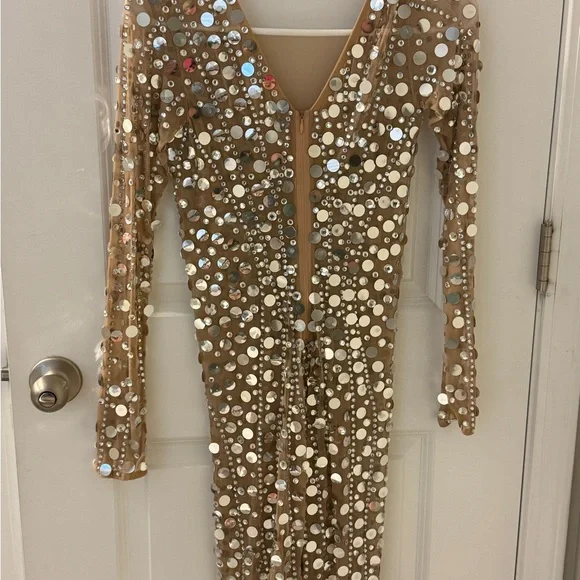 Born in Stockholm LEYLA PARTY SEQUIN DRESS Size Small - Picture 2 of 4